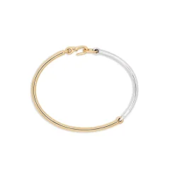 Equinox Bracelet | Two Tone Yellow & White Gold