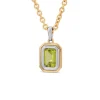 Equinox Necklace | Peridot I Mixed Metal