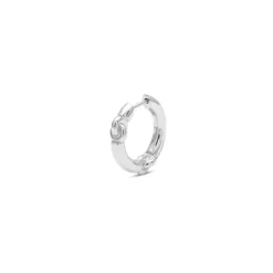 Equinox Single Earring | Large Scale | Sterling Silver