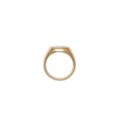 Eye Signet Ring | Yellow Gold