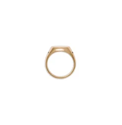 Eye Signet Ring | Yellow Gold
