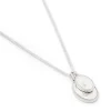 Gudo Oval Necklace | Sterling Silver