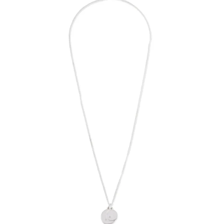 Gudo Round Necklace | Sterling Silver