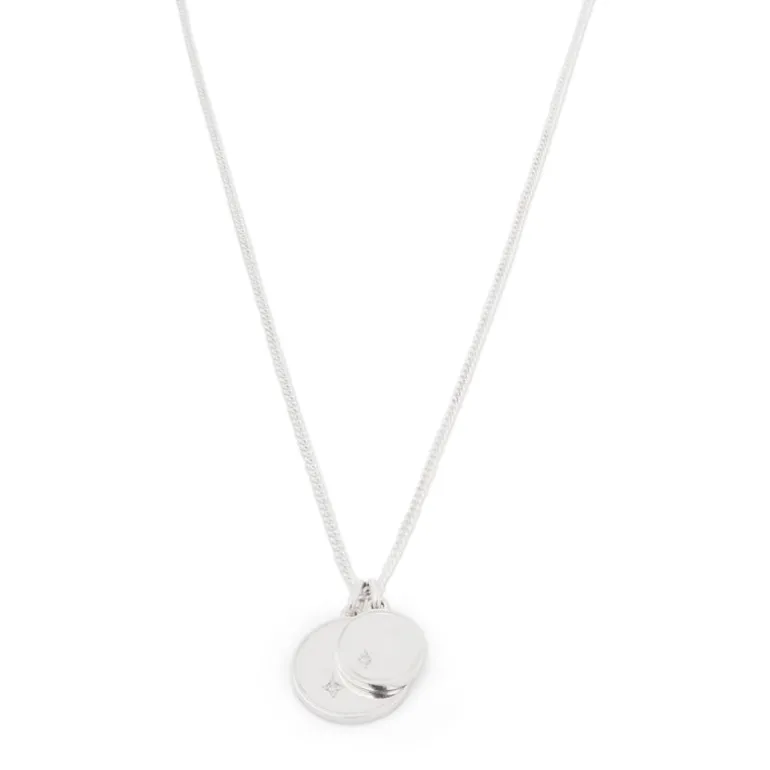 Gudo Round Necklace | Sterling Silver