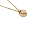 Gudo Round Necklace | Yellow Gold