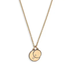 Gudo Round Necklace | Yellow Gold