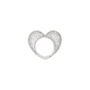 Heart Ring | Full Pave I White Gold