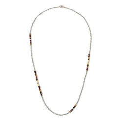 Housa Necklace/Bracelet | Light Yellow | Sterling Silver