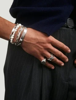 ID Bar Bracelet | 70mm Wide - 11mm Height | Sterling Silver