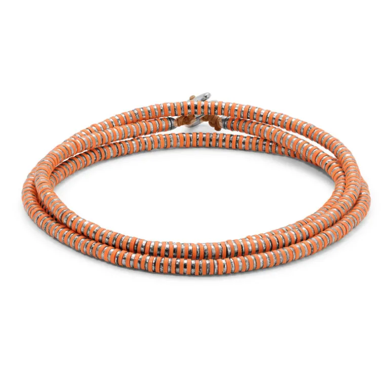 Katta Necklace / Bracelet | Orange | Sterling Silver
