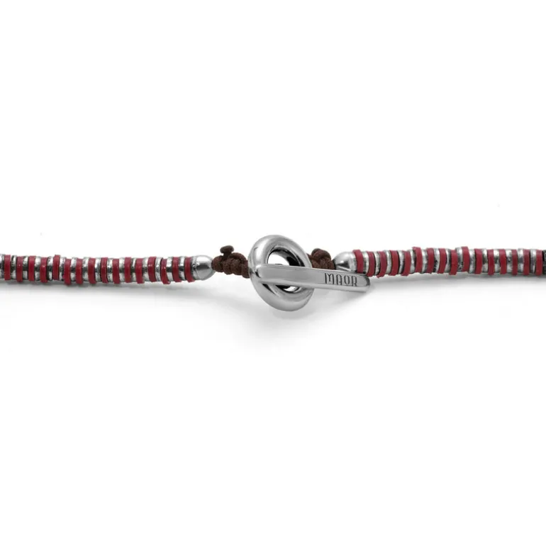 Katta Necklace / Bracelet | Red | Sterling Silver