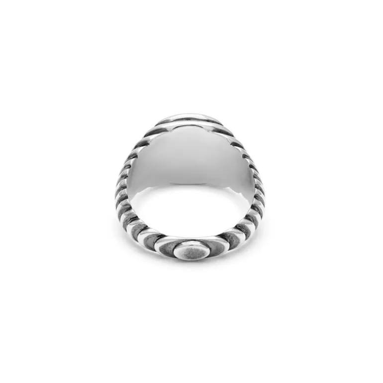 Lira Ring | Square | Mixed Metal