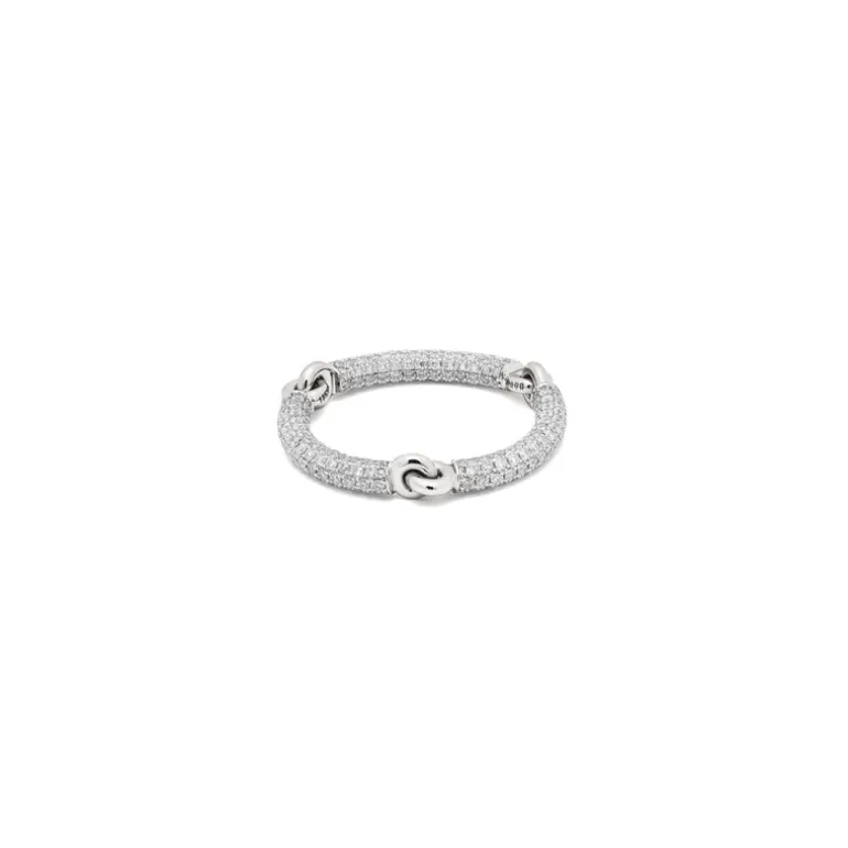 Lyra Ring | 2.5mm | Full Pave | White Gold
