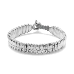 Meander Large Bracelet | Sterling Silver