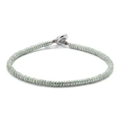 Mini Katta Bracelet | Mint Green | Sterling Silver