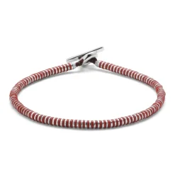 Mini Katta Bracelet | Red | Sterling Silver