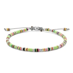 Mini Malli | Green Pattern | Sterling Silver