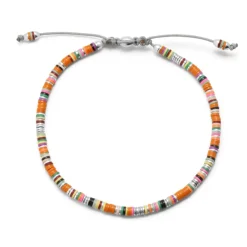 Mini Malli | Orange Pattern | Sterling Silver