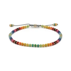 Mini Rize Bracelet | Rainbow Pattern | Yellow Gold