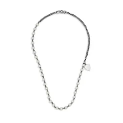 Mondi Necklace | White Pearls I Sterling Silver
