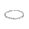 Omni Bracelet | 5.5mm | Pave Detail | White Gold