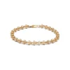 Omni Bracelet | 5.5mm | Pave Detail | Yellow Gold