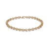 Omni Bracelet | 4.5mm | Pave Detail | Yellow Gold