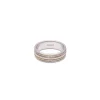 Orb Ring | 7.5mm | Pave Detail | Mixed Metal