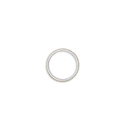 Orb Ring | 4.5mm | Pave Detail | Mixed Metal