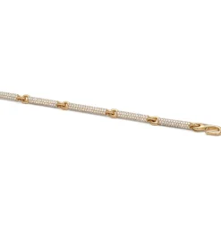 Orion Bracelet | Full Pave | Yellow Gold