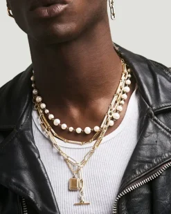 Ovalado Necklace | Mixed Metal