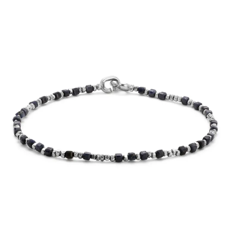 Percep Bracelet | Blue Sapphire | Sterling Silver