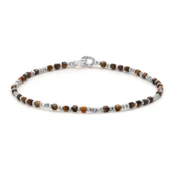 Percep Bracelet | Tiger Eye | Sterling Silver