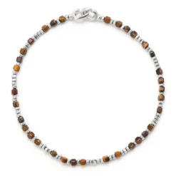 Percep Bracelet | Tiger Eye | Sterling Silver