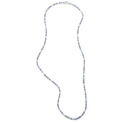 Percep Three Wrap Bracelet | Lapis | Sterling Silver