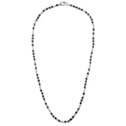 Percep Two Wrap Bracelet | Onyx | Sterling Silver