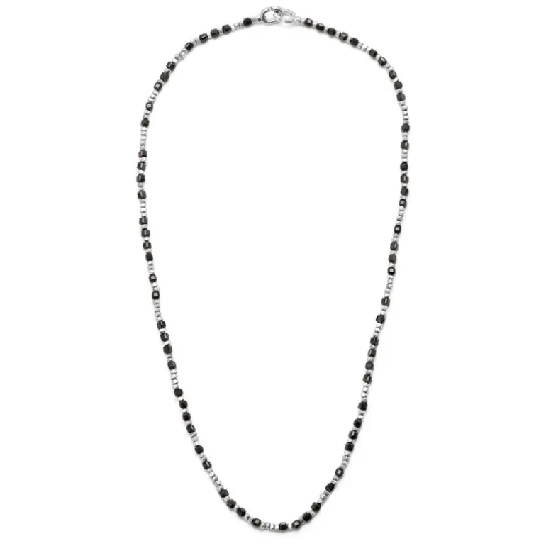 Percep Two Wrap Bracelet | Onyx | Sterling Silver