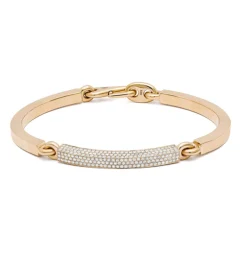 Perihelion Bracelet | 1/3 Pave | Yellow Gold