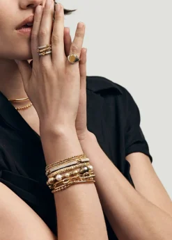 Perihelion Bracelet | Full Pave | Yellow Gold