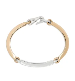 Perihelion Bracelet | Two Tone White & Yellow Gold