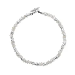 Pilla Bracelet | Moonstone | Sterling Silver