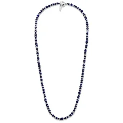 Pilla Necklace | Lapis | Sterling Silver