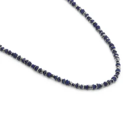 Pilla Necklace | Lapis | Sterling Silver