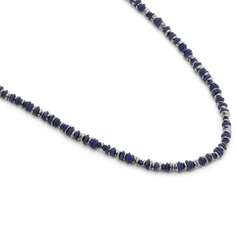 Pilla Necklace | Lapis | Sterling Silver