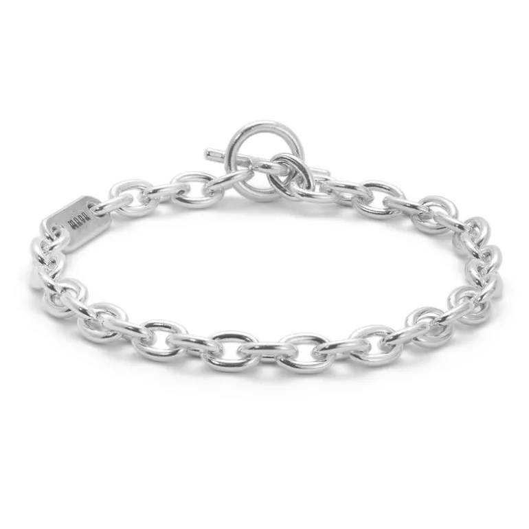 Plaun Link Bracelet | 6.5mm | Sterling Silver