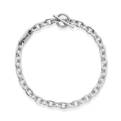 Plaun Link Bracelet | 5.5mm | Sterling Silver