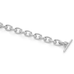 Plaun Link Bracelet | 4.5mm | Sterling Silver
