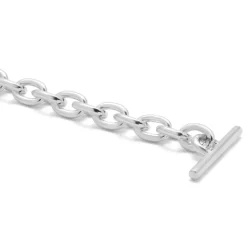 Plaun Link Bracelet | 7mm | Sterling Silver