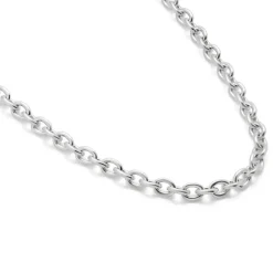 Plaun Link Necklace | 4.5mm | Sterling Silver
