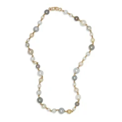 Pnina Pearl Necklace | Yellow Gold
